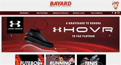 Desktop Screenshot of bayardesportes.com.br